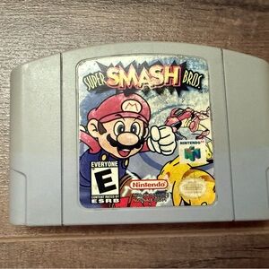 Nintendo 64 Super Smash Bros. Game Cartridge